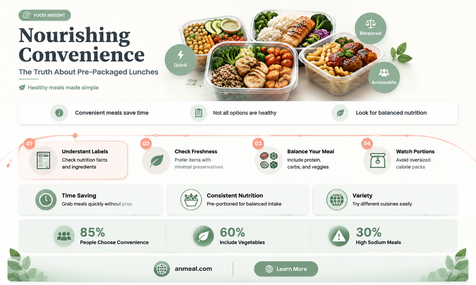 are pre-packaged lunches healthy body and soul