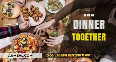 Shall We Dinner Together: Sharing Meals, Stories, and Connections