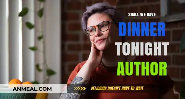 Shall We Have Dinner Tonight? Exploring the Author's Culinary Tale