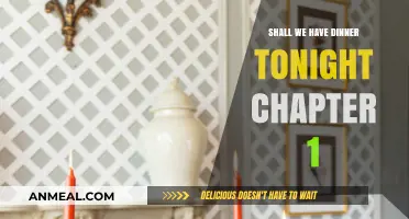 Shall We Have Dinner Tonight? Chapter 1: A Tasty Tale Begins