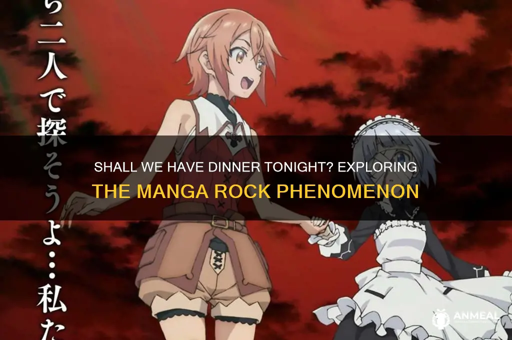 shall we have dinner tonight manga rock