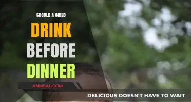 Should Kids Drink Before Dinner? Exploring Pros, Cons, and Healthy Habits