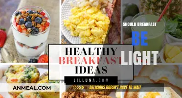Is a Light Breakfast the Key to a Healthy Morning?
