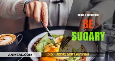 Sugary Breakfasts: Healthy Start or Harmful Habit? Expert Insights