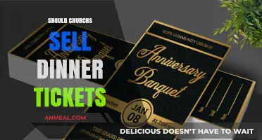 Should Churches Sell Dinner Tickets? Exploring Faith, Funds, and Fellowship