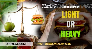 Light vs. Heavy Dinner: Which Option Fuels Your Body Better?
