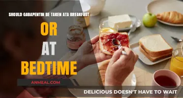 Gabapentin Timing: Breakfast or Bedtime for Optimal Effectiveness?