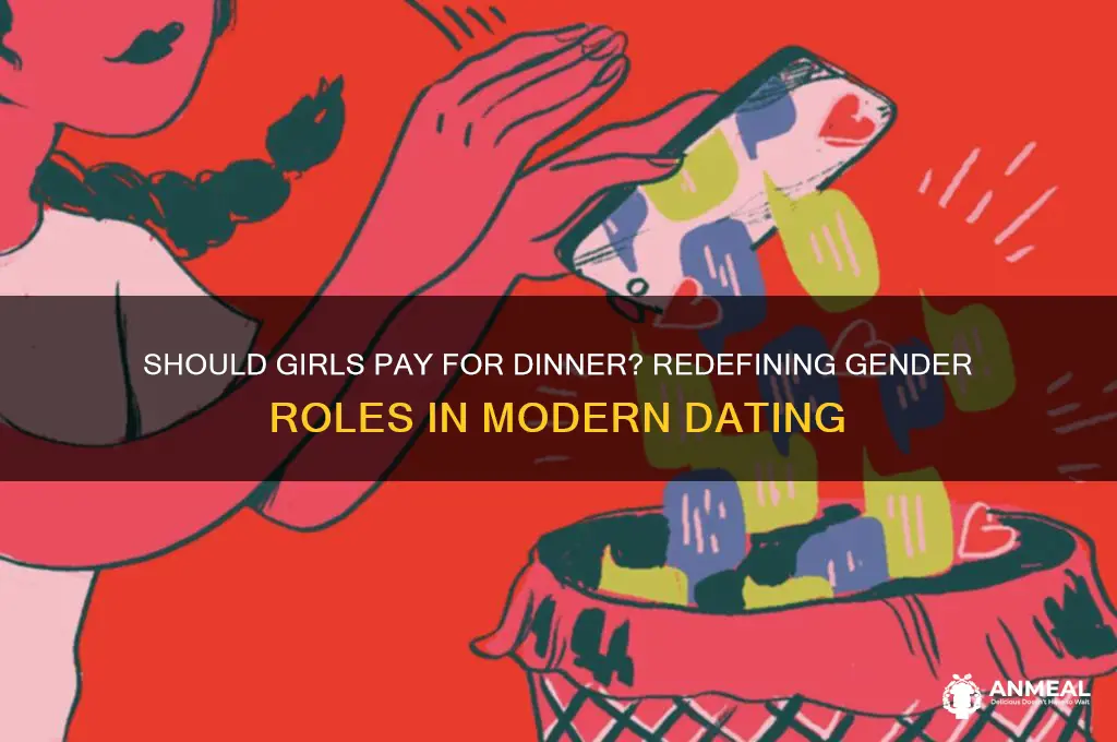 should girls pay for dinner