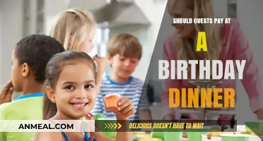 Should Guests Pay at a Birthday Dinner? Etiquette and Expectations