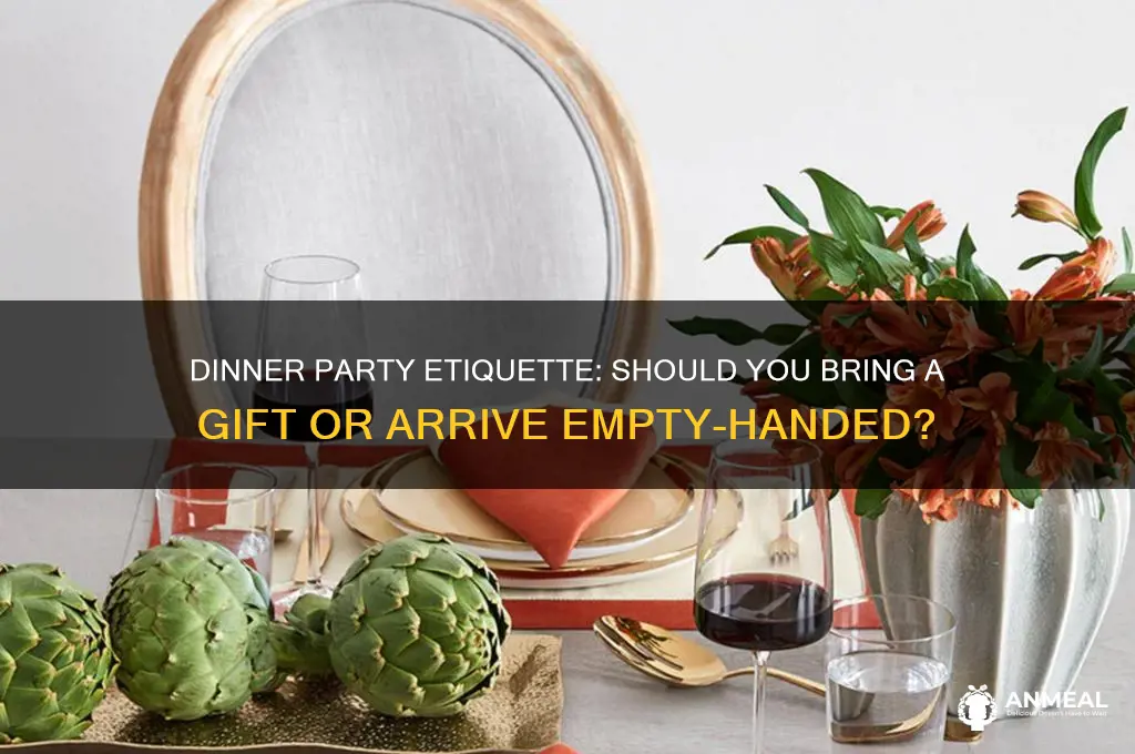should i bring a gift to a dinner party