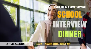 Guest at Medical School Interview Dinner: Pros, Cons, and Etiquette