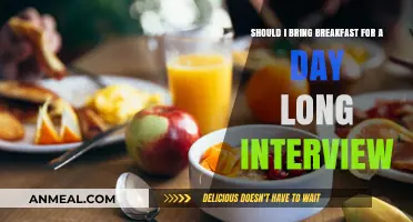 Should You Bring Breakfast to a Day-Long Interview? Tips and Advice