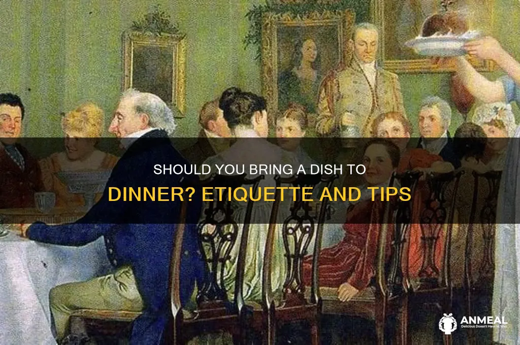 should i bring something to dinner