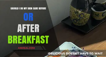 Skincare Before or After Breakfast: Timing Tips for Glowing Skin