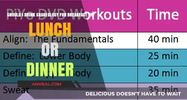 Shakeology Timing: Breakfast, Lunch, or Dinner – Which Meal is Best?