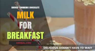 Chocolate Milk for Breakfast: Nutritious Choice or Sugary Mistake?