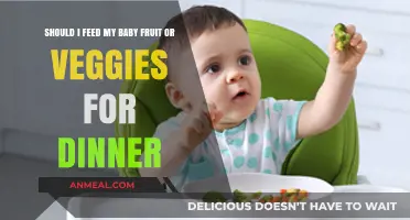 Fruit or Veggies for Baby Dinner: Which is the Better Choice?