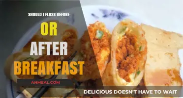Floss Before or After Breakfast: The Optimal Oral Care Timing
