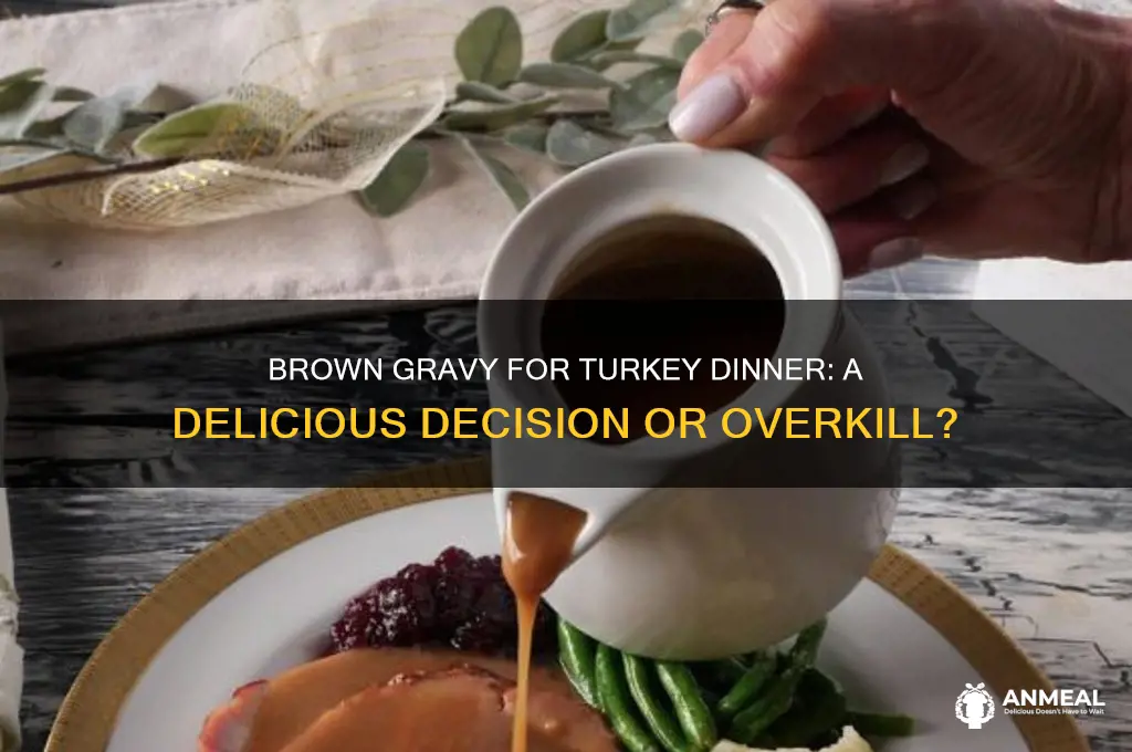 should i get brown gravy for turkey dinner