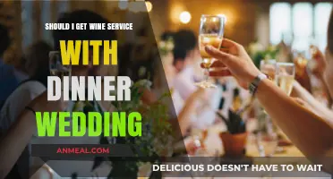 Wine Service at Your Wedding Dinner: Is It Worth It?