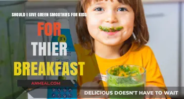 Green Smoothies for Kids: A Healthy Breakfast Choice?