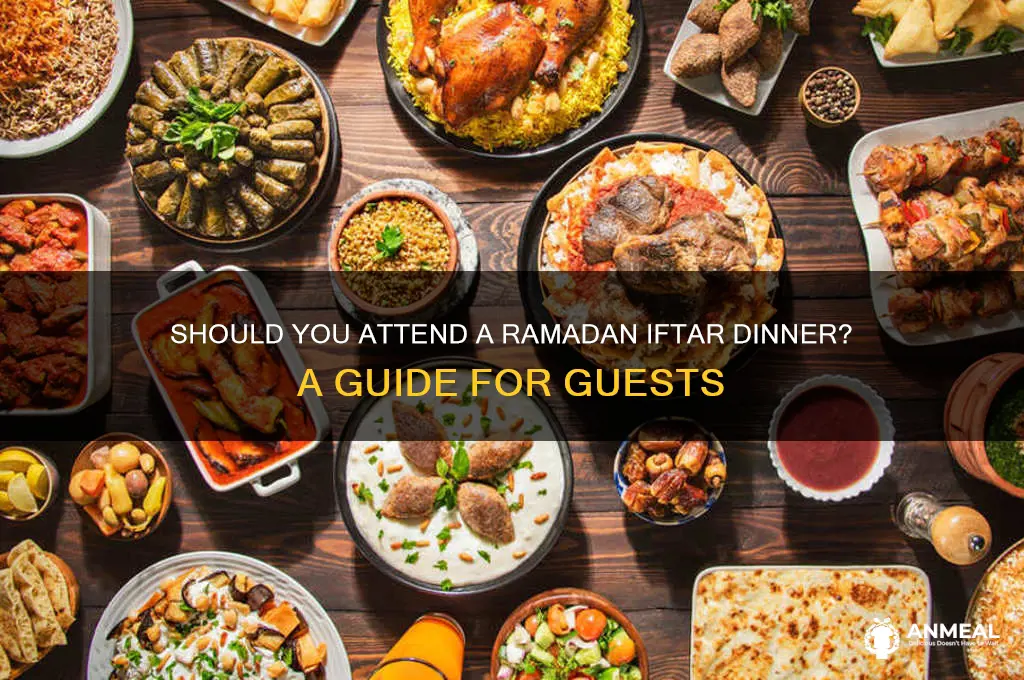 should i go to a ramadam dinner