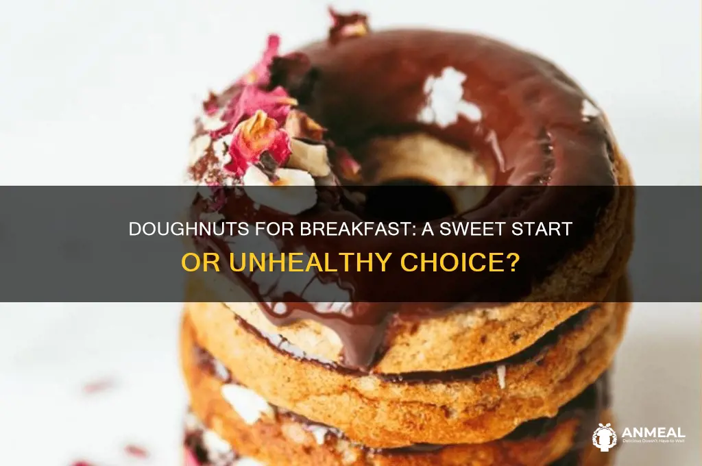 should i have a doughnut for breakfast