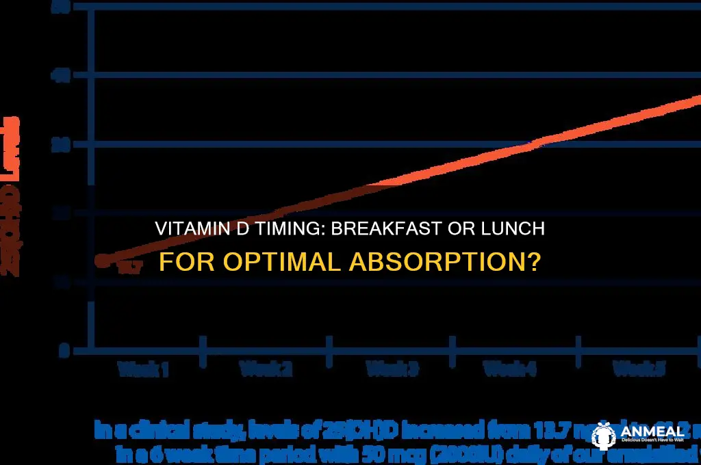 should i have a vitamin d breakfast or for lunch