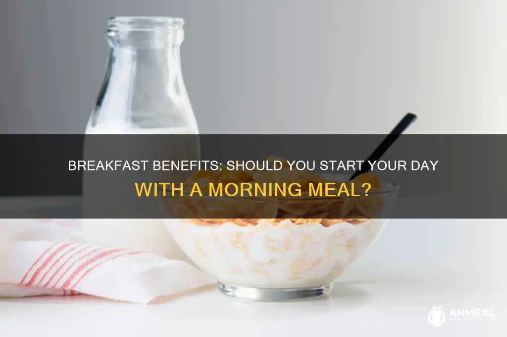 should i have breakfast
