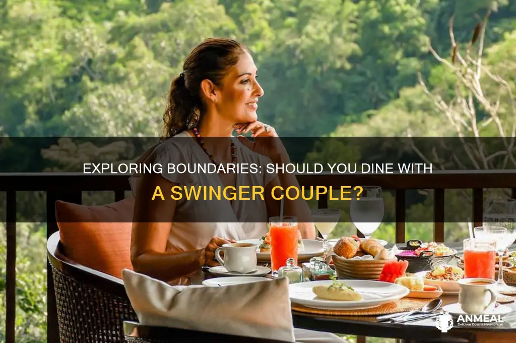 should i have dinner with a swinger couple