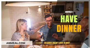 Should I Have Dinner? Balancing Hunger, Health, and Daily Routine