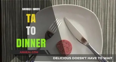 Should You Invite Your TA to Dinner? Etiquette and Advice