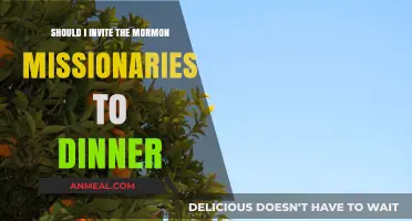Should You Invite Mormon Missionaries to Dinner? Pros and Cons