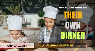Empowering Preteens: Should They Choose Their Own Dinners?