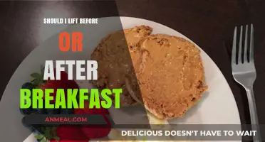 Pre-Workout Fuel: Should You Lift Before or After Breakfast?