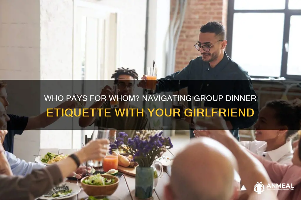 should i pay for my girlfriend at a group dinner