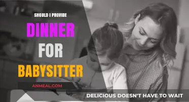 Should You Provide Dinner for Your Babysitter? A Parent's Guide