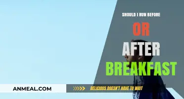 Running on Empty? Pre- or Post-Breakfast Runs