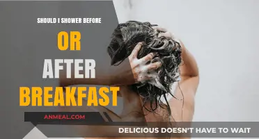 Shower Before or After Breakfast: Which Morning Routine Wins?