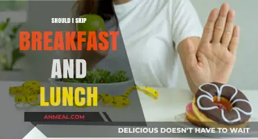 Skipping Breakfast and Lunch: Healthy Habit or Harmful Choice?