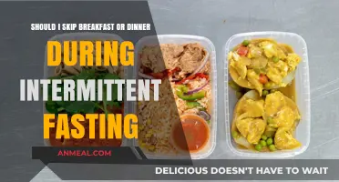 Breakfast or Dinner: Which Meal to Skip in Intermittent Fasting?