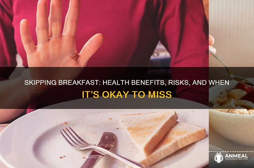 should i skip breakfast