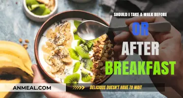 Walk Before or After Breakfast: Timing Tips for Morning Energy
