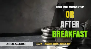 Creatine Timing: Before or After Breakfast for Optimal Results?