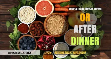 Insulin Timing: Before or After Dinner for Optimal Blood Sugar Control?