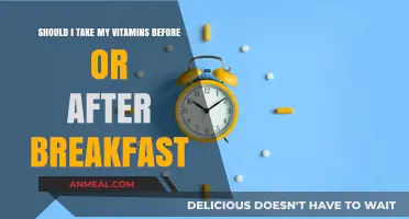When to Take Vitamins: Before or After Breakfast for Optimal Absorption?