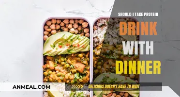 Protein Drinks with Dinner: Benefits, Timing, and Smart Choices