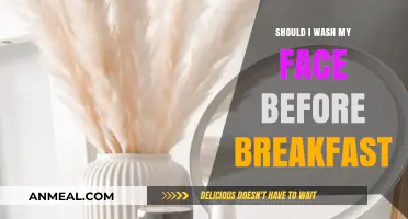 Should You Wash Your Face Before Breakfast? Morning Skincare Tips