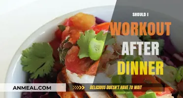 Should You Workout After Dinner? Pros, Cons, and Best Practices