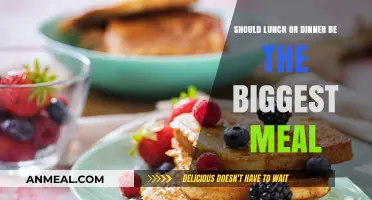 Lunch vs. Dinner: Which Meal Should Be Your Biggest?